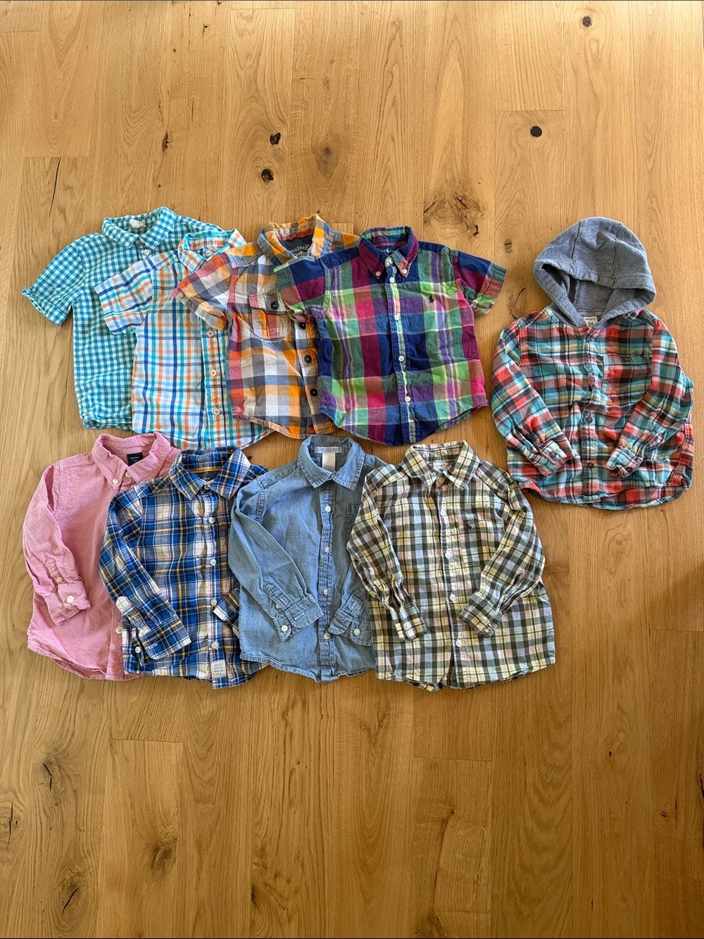 9 Boys 2T Button-Up Bundle